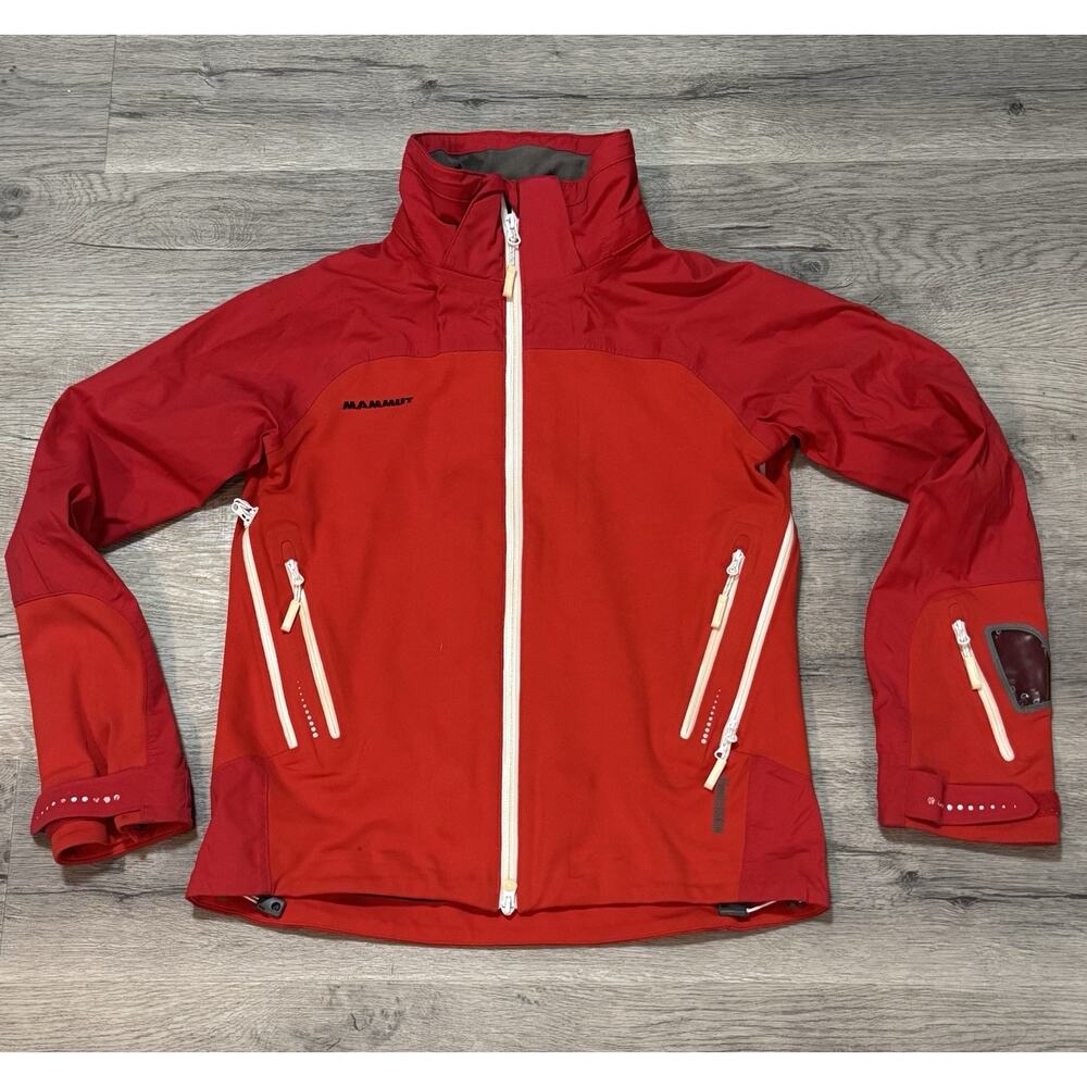 Mammut Windstopper Shell Jacket Red Small READ